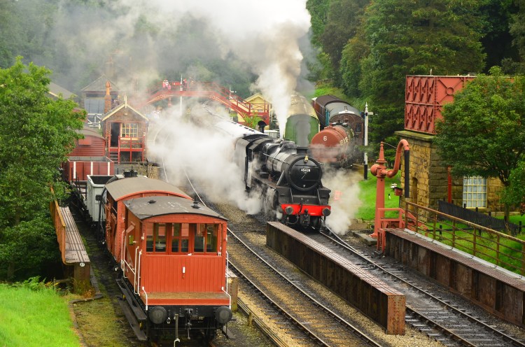 Steam train, Ben Sutherland