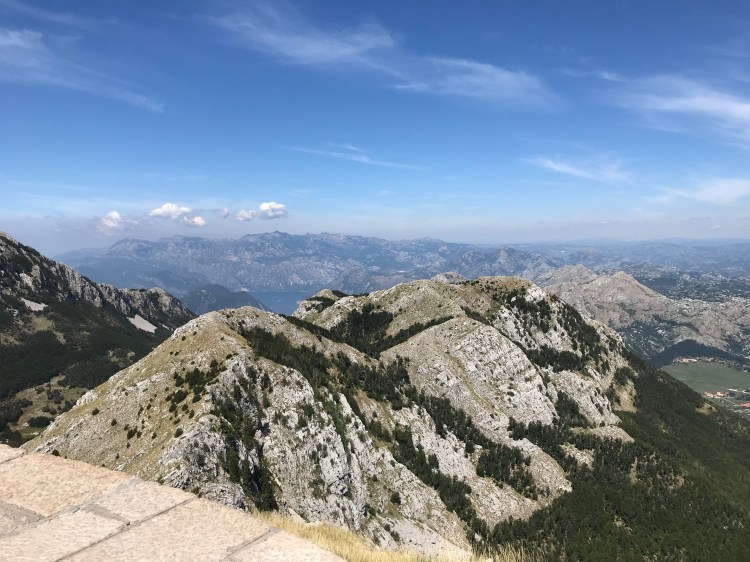 View from Mount Jezerski Montenegro