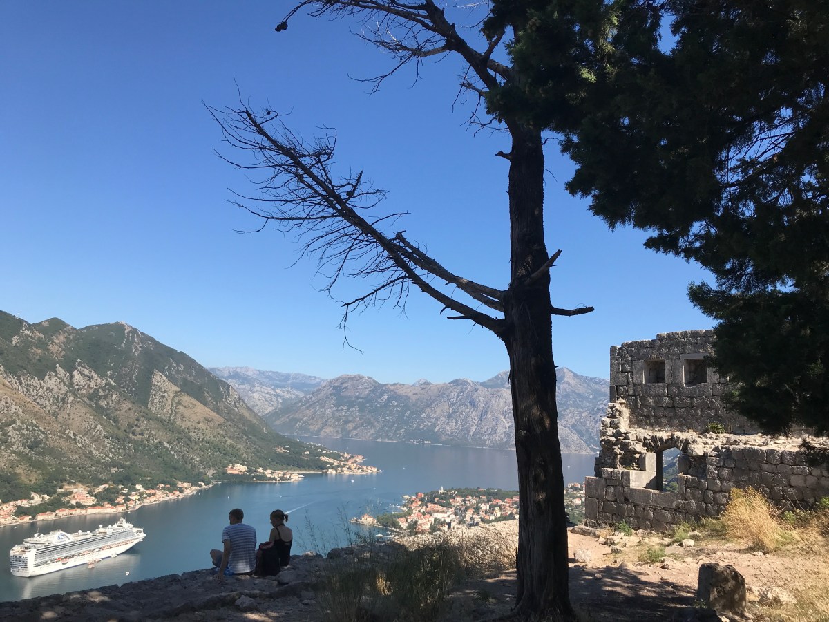 Climbing the city walls in Kotor,&nbsp;Montenegro